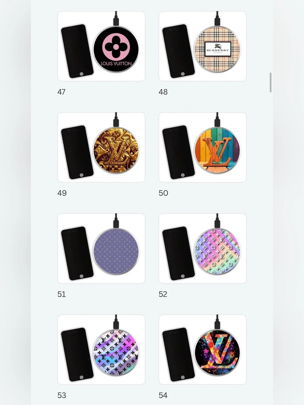 HANDMADE FASHION Mag Safe Wireless Phone Charger